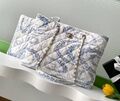 Сумка Chanel женский ткань белый 195892-1