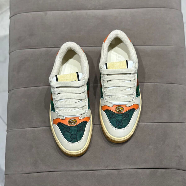 Кеды Gucci женский кожа swift светло-зеленый 112939-2