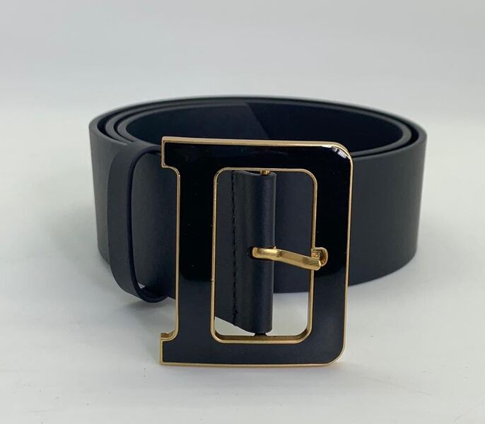 Женский ремень Dior женский кожа черный 21382