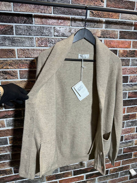 Мужской кардиган Brunello Cucinelli мужской бежевый 159112-5