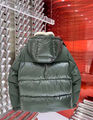 Мужской пуховик Moncler мужской болотный 130563-6