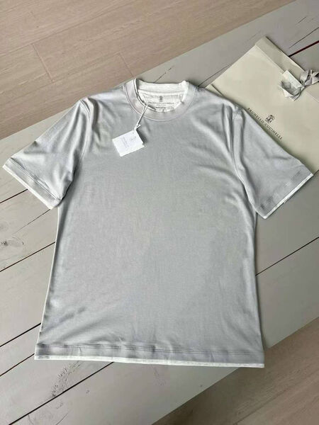 Мужская футболка Brunello Cucinelli мужской графитовый 154981-4