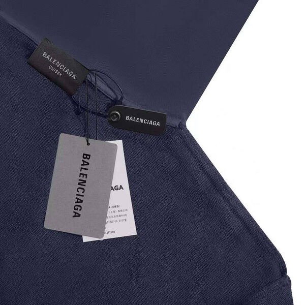 Мужское худи Balenciaga мужской синий 157137-7