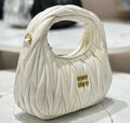 Сумка Miu Miu Wander женский кожа белый 141487-1