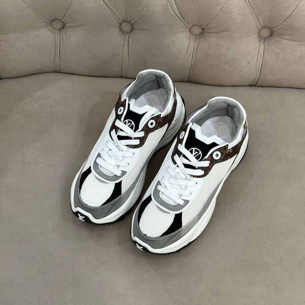 Кроссовки Louis Vuitton женский кожа белый 127858-3