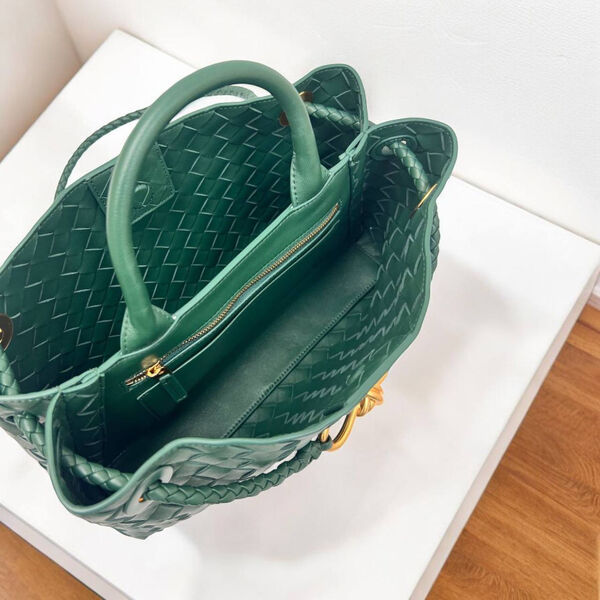 Сумка Bottega Veneta женский кожа болотный 163174-2