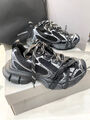 Кроссовки Balenciaga женский кожа черный 104458-2