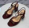 Босоножки Gucci женский кожа 189481-1