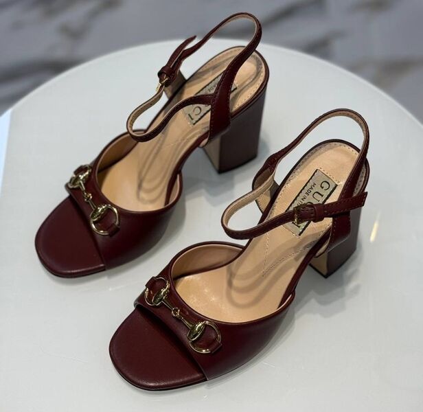 Босоножки Gucci женский кожа 189481