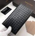 Кошелек Bottega Veneta мужской кожа черный 61849-1