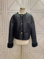 Дубленка Prada женский черный 129642-3