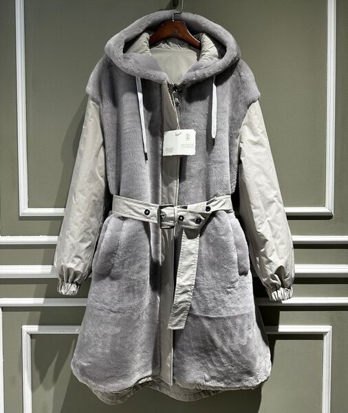 Куртка Brunello Cucinelli женский графитовый 99694
