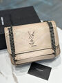 Сумка Saint Laurent Niki Small женский кожа бежевый 160381-2