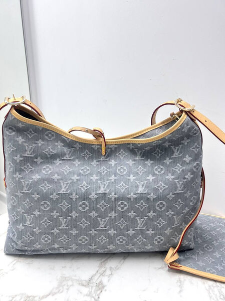 Сумка Louis Vuitton женский джинса графитовый 196436-6