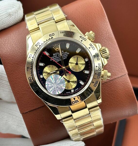 Часы Rolex Daytona черный,белый 155586