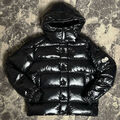 Мужской пуховик Moncler мужской черный 171378-1
