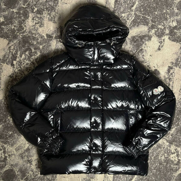 Мужской пуховик Moncler мужской черный 171378