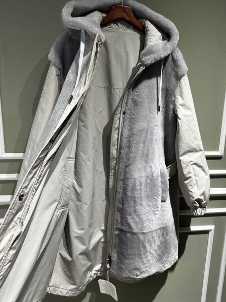Куртка Brunello Cucinelli женский графитовый 99694-4
