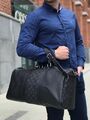 Дорожная сумка Louis Vuitton мужской канва черный 19177-4