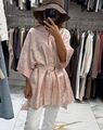 Рубашка Christian Dior женский шелк оранжевый 193130-1