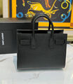 Сумка Saint Laurent Sac De Jour женский кожа черный 142010-2