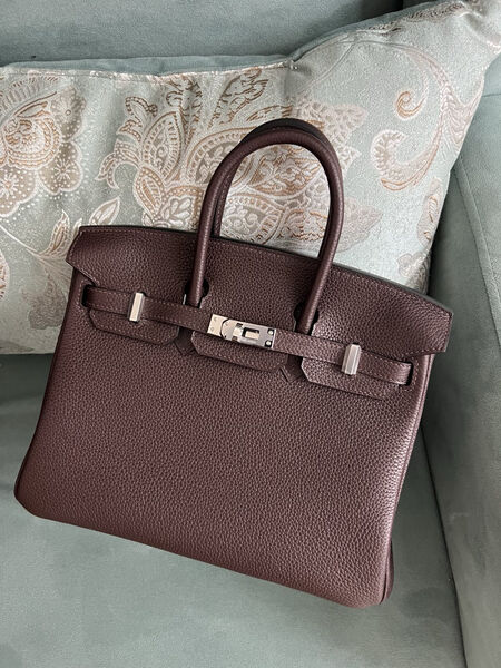 Сумка Hermès Birkin 25 женский кожа 139372-4
