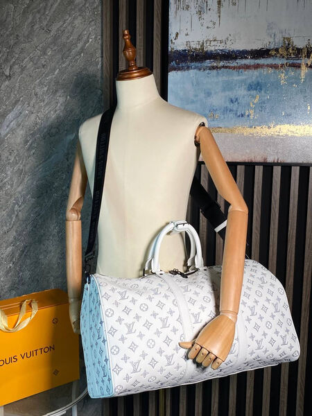 Дорожная сумка Louis Vuitton мужской канва белый 152749-6