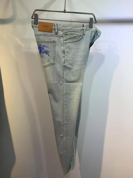 Мужские джинсы Burberry мужской джинса бирюзовый 178917-7