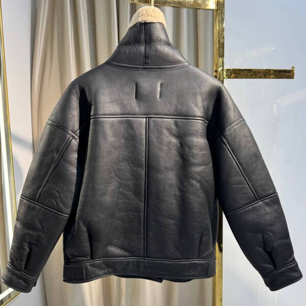 Дубленка Acne Studios женский черный 128678-5
