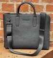 Мужской портфель Burberry мужской кожа swift черный 52111