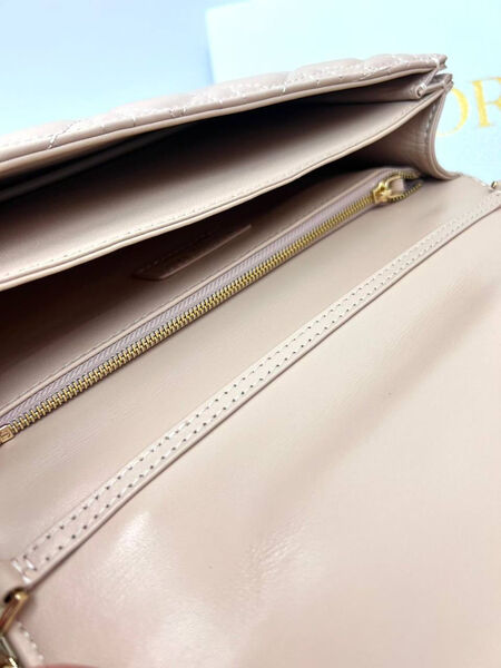 Сумка Christian Dior Handle женский кожа розовый 152941-5