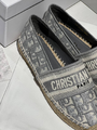 Эспадрильи Christian Dior женский текстиль графитовый 91364-3
