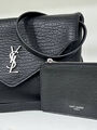 Сумка Saint Laurent женский кожа черный 161403-4