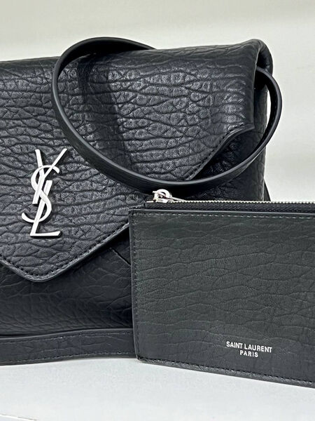 Сумка Saint Laurent женский кожа черный 161403-4
