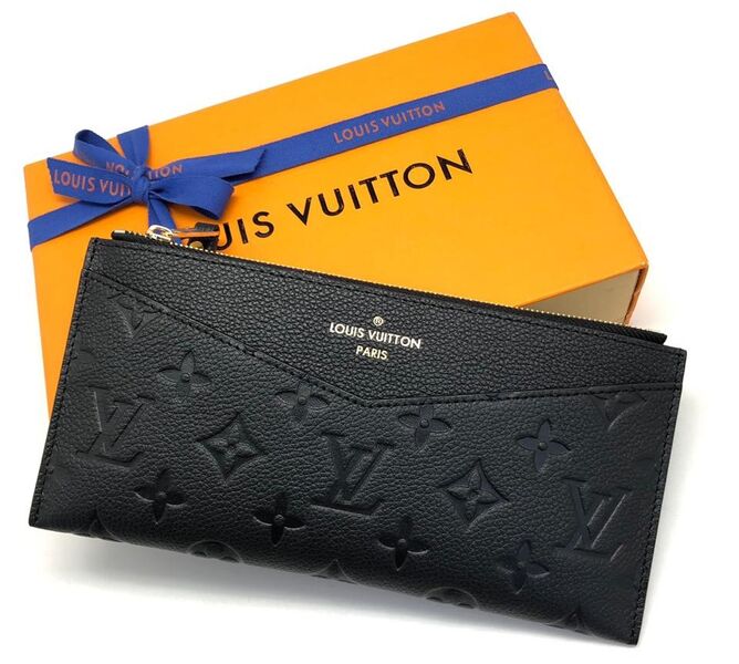 Кошелек Louis Vuitton женский канва черный 31938