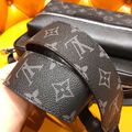 Мужская сумка мессенджер Louis Vuitton Outdoor Pm мужской кожа черный 42846-3
