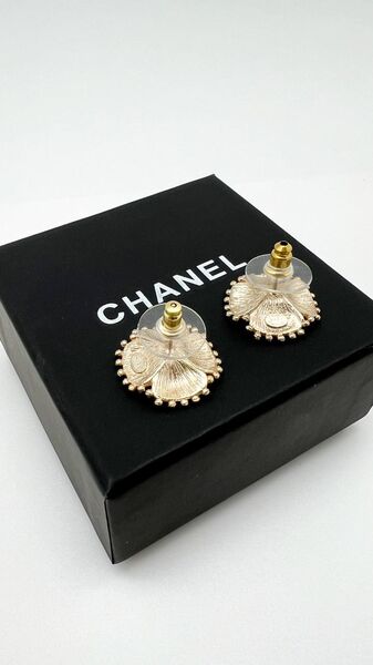 Серьги Chanel бронзовый 176115-3