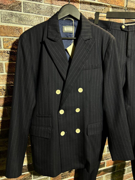 Мужской костюм Brunello Cucinelli мужской черный 153487-4
