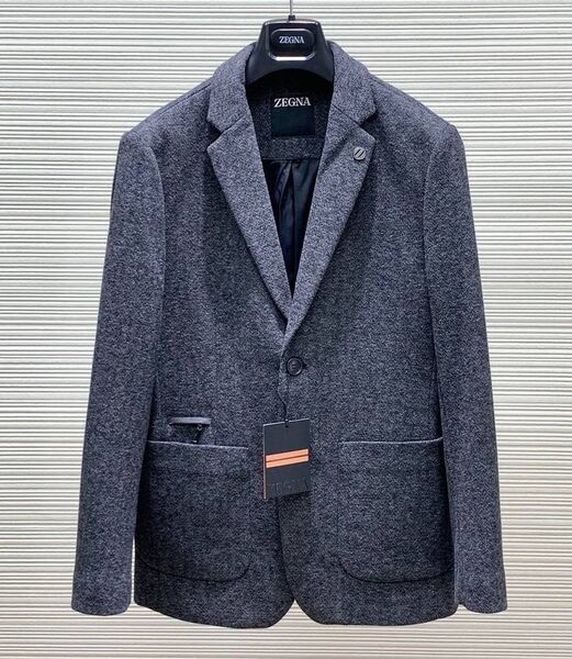Мужской пиджак Zegna мужской графитовый 171058