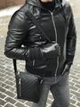 Мужская сумка мессенджер Louis Vuitton Discovery (видео) мужской кожа черный 76698-2