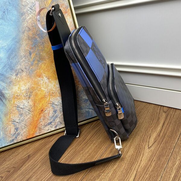 Мужская сумка слинг Louis Vuitton Avenue мужской канва синий 76589-8