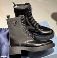 Ботинки Prada женский кожа черный 130379-1