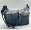 Мужская сумка мессенджер Christian Dior мужской кожа swift черный,белый 200801-1