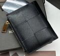 Мужской кошелек Bottega Veneta мужской кожа черный 121002