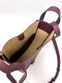 Сумка Loewe женский кожа бордовый 174282-4