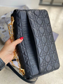 Сумка Christian Dior женский кожа черный 74032-5
