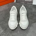 Мужские кроссовки Hermès мужской текстиль белый 152083-2