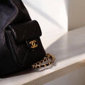 Рюкзак Chanel женский кожа черный 172273-3
