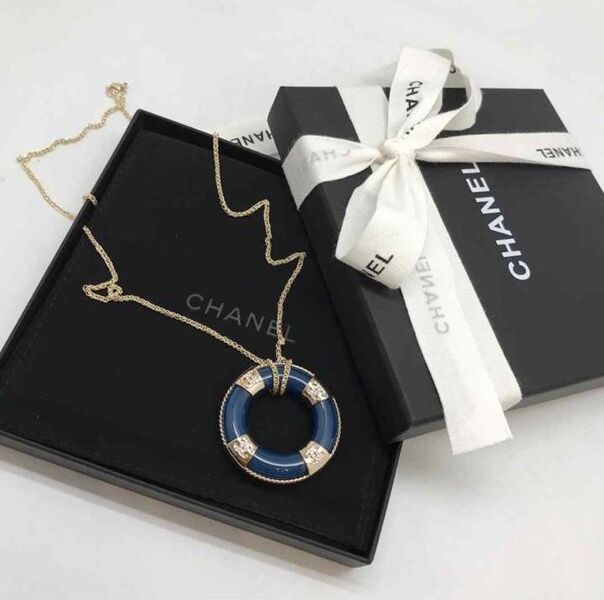 Бусы Chanel бронзовый 15584-2