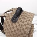 Рюкзак Gucci женский кожа бежевый 166482-9